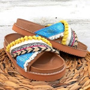 EUC ROCAS WILD BOHO SANDALS